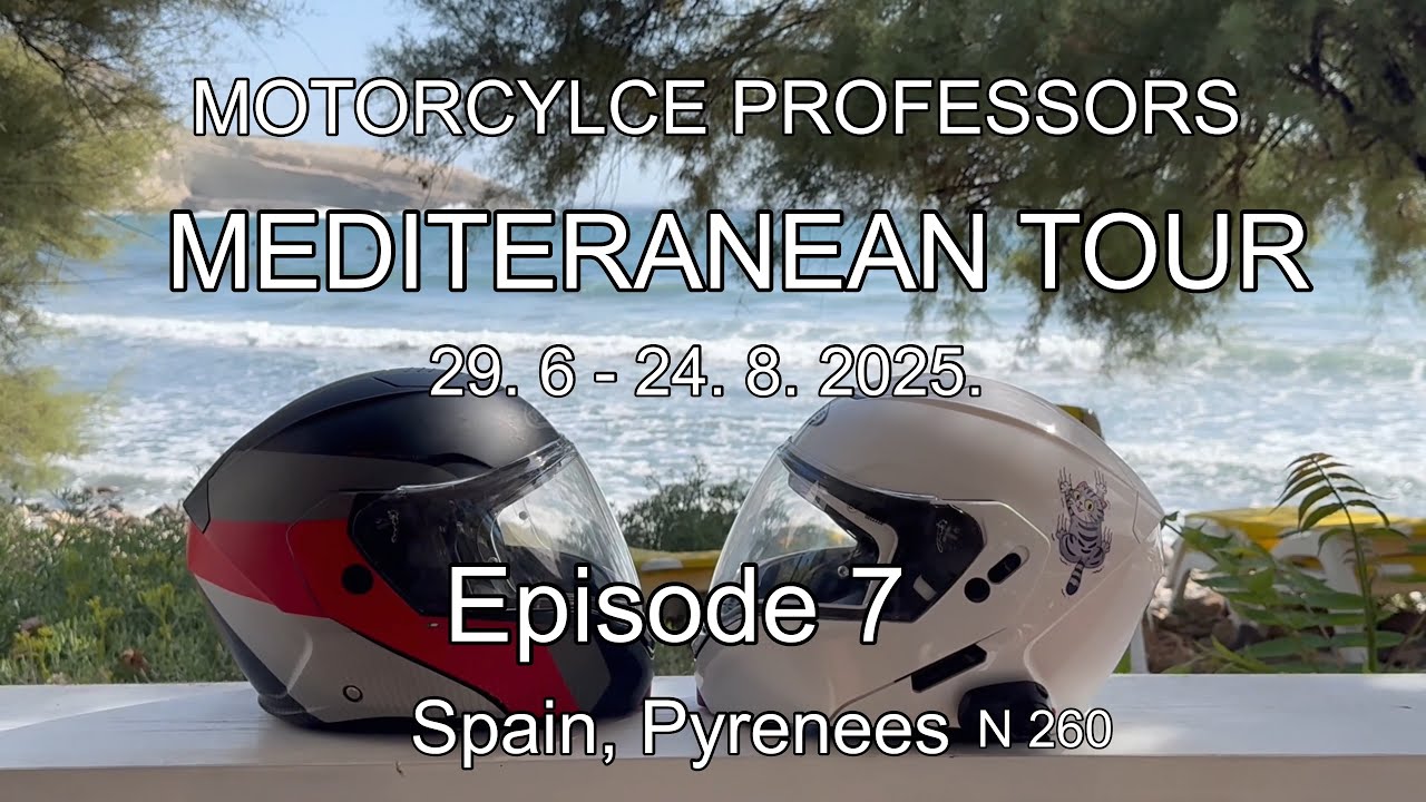 Spain 🇪🇸 The Great Mediterranean Tour  Motorcycle Professors  Episode 7   2025