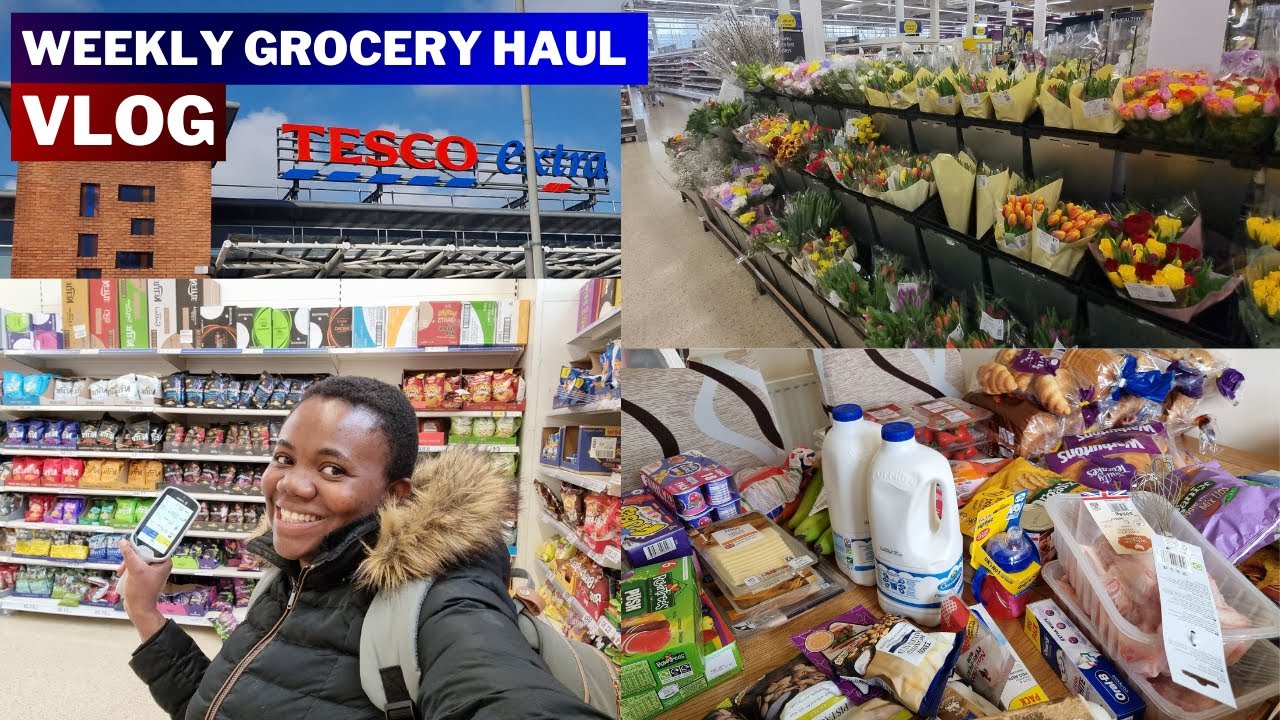 VLOG: Weekly Grocery Shopping For A Family Of 6 In The UK | High Cost Of Living | Grocery Haul