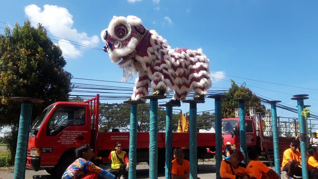 Sabah Nan Shan Lion Dance 2020 Performance