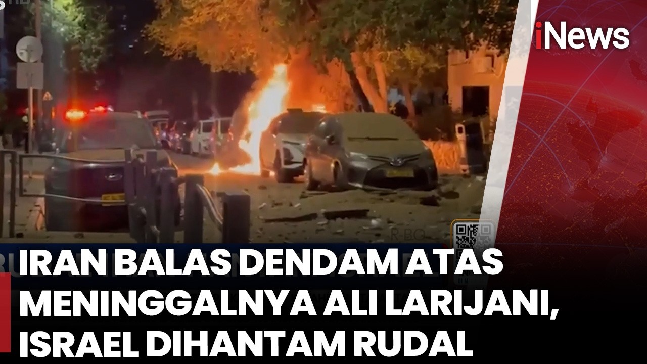 Iran Balas Dendam atas Meninggalnya Ali Larijani, Israel Dihantam Rudal | iNews Siang 19/3