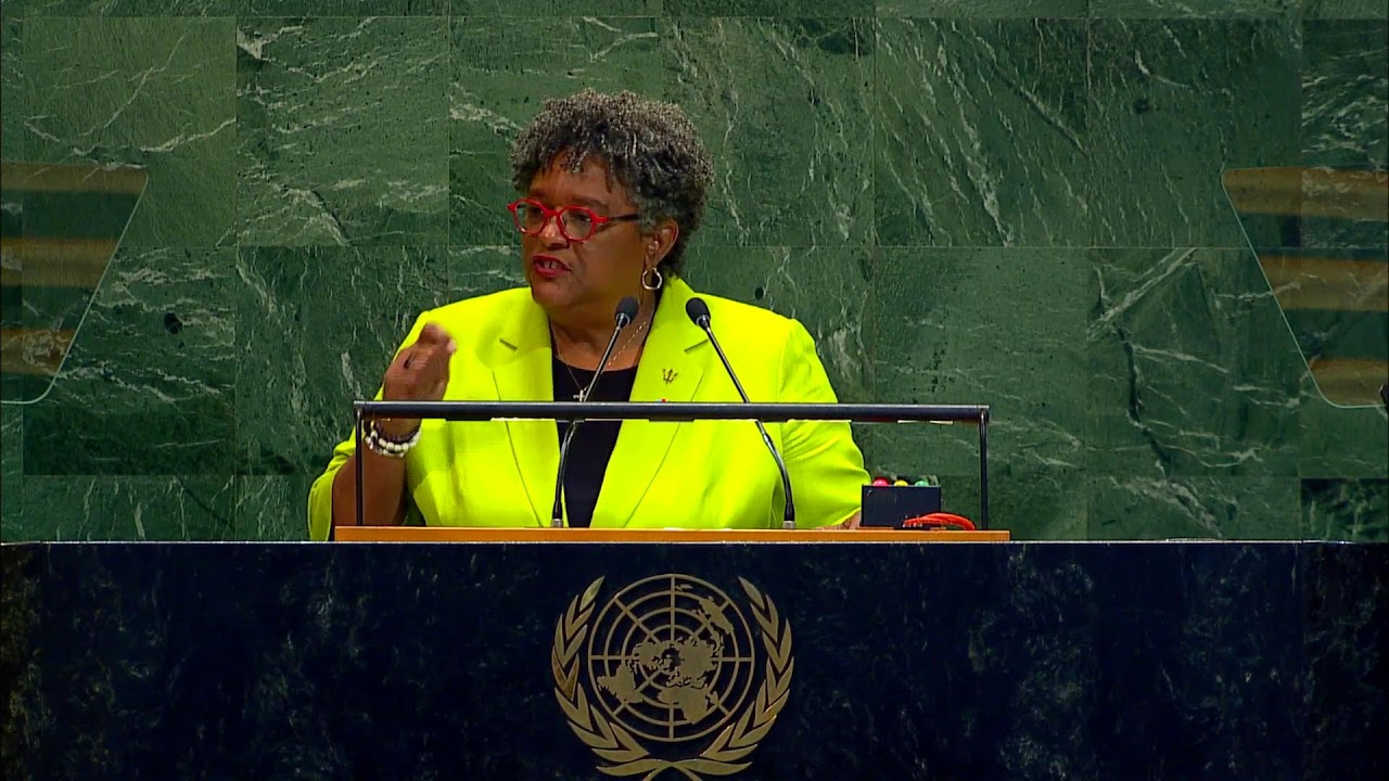 UNGA80 - Barbados - Her Excellency Mia Amor Mottley (speaker number 11 - September 26, 2025)