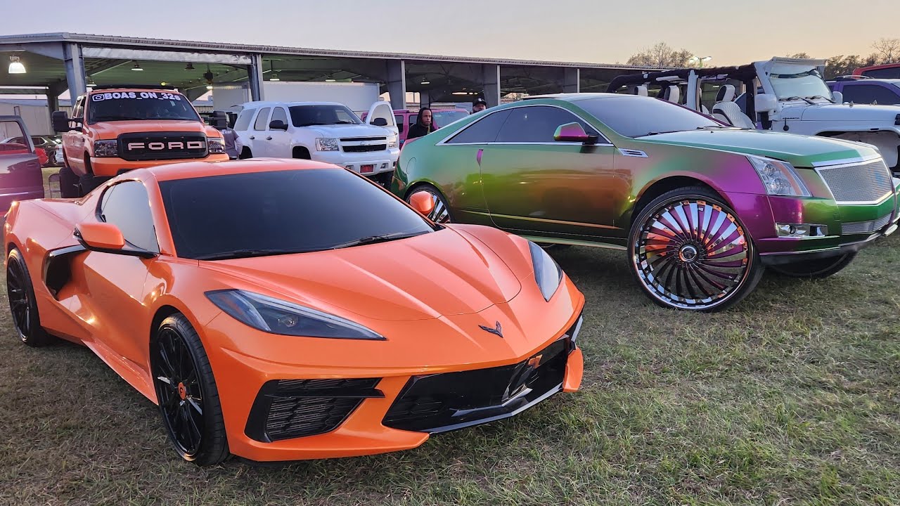 Magic Boys Eustis Car Show and Concert 2024: Big Rims, Donk, Big Wheels, Amazing Cars, Donks