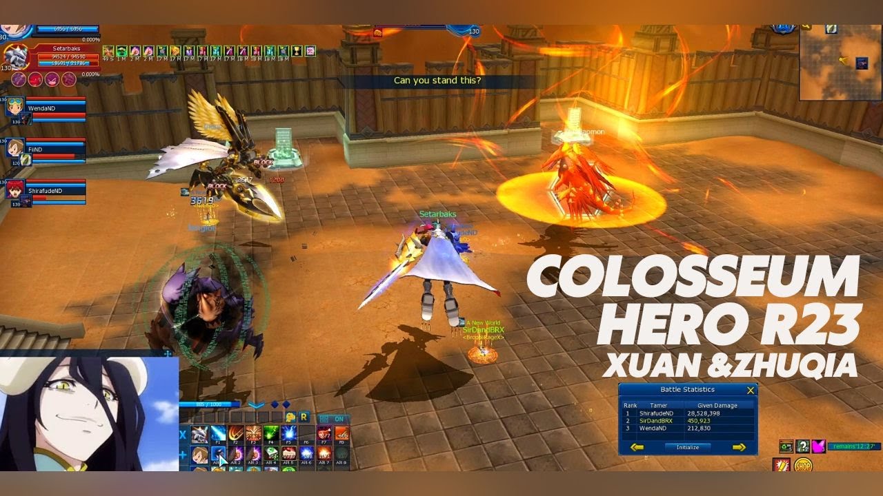 DMO COLO HERO R23 WITH MY LOPE LOPE PARTYY BUT OUR TANK DIED  GDMO OMEGAMON KDMO SEASON 21 #COLOHERO