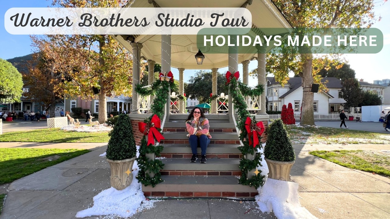 Step into Stars Hollow with me! A Gilmore Girls Christmas at Warner Brother Studio Tour / Full Tour