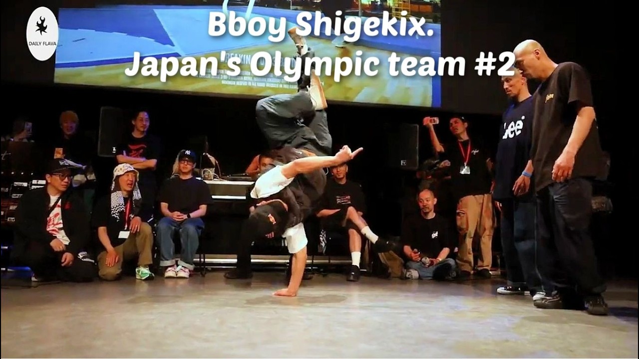 Bboy Shigekix. Japan's Olympic breaking team 2: Future gold medalist.