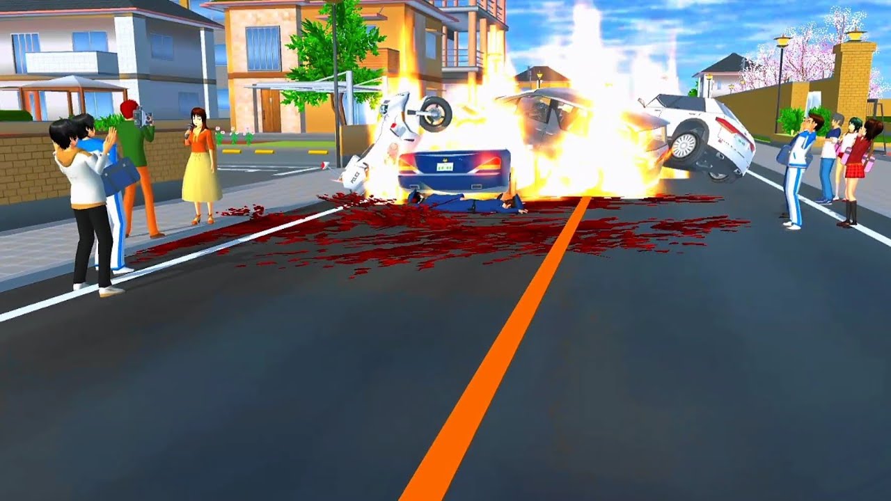 Mio's parents had an accident.😰😰||EP 09 #sakuraschoolsimulator #shortfilm #trending #sss#fyp