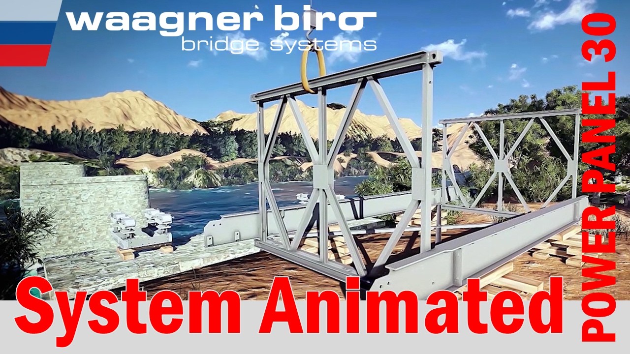 Panel Bridge System animated