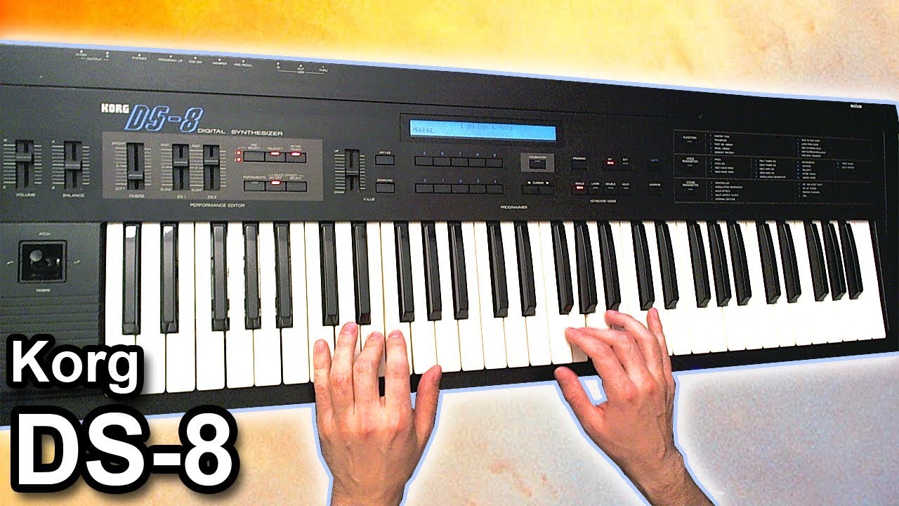 KORG DS-8 - Ambient chillout music【SYNTH DEMO】