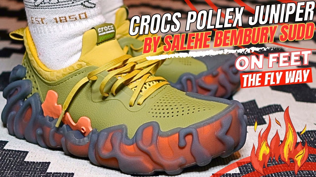 Crocs Pollex Juniper by Salehe Bembury Sudd Boy Are These Wild. Would You Wear These? On Feet 🔥