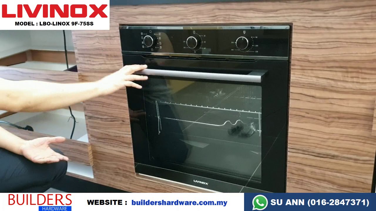 LIVINOX BUILT-IN OVEN - LBO-LINOX 9F-75SS