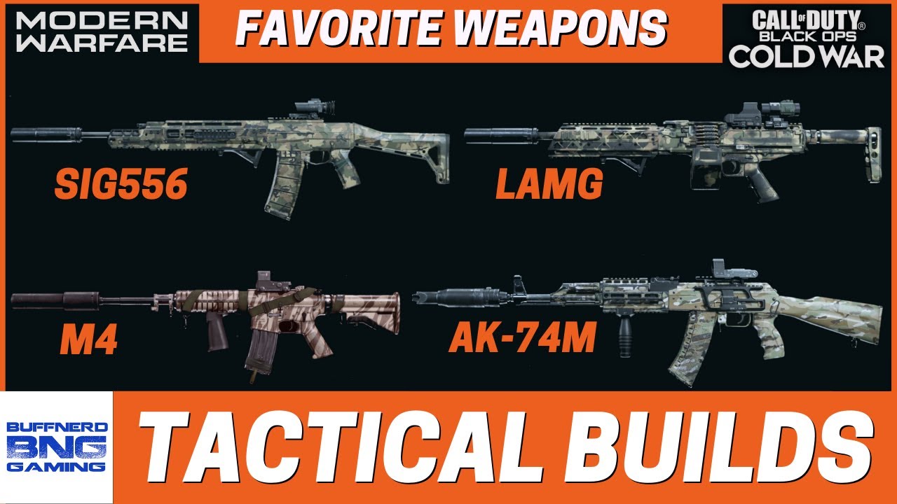 Tactical Weapon Builds Part 14 - Favorite Weapons - Call Of Duty Modern Warfare