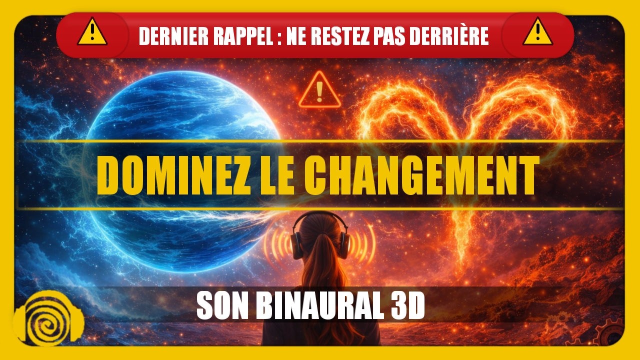DOMINEZ LE CHANGEMENT : Agissez impérativement avant le 31 janvier.