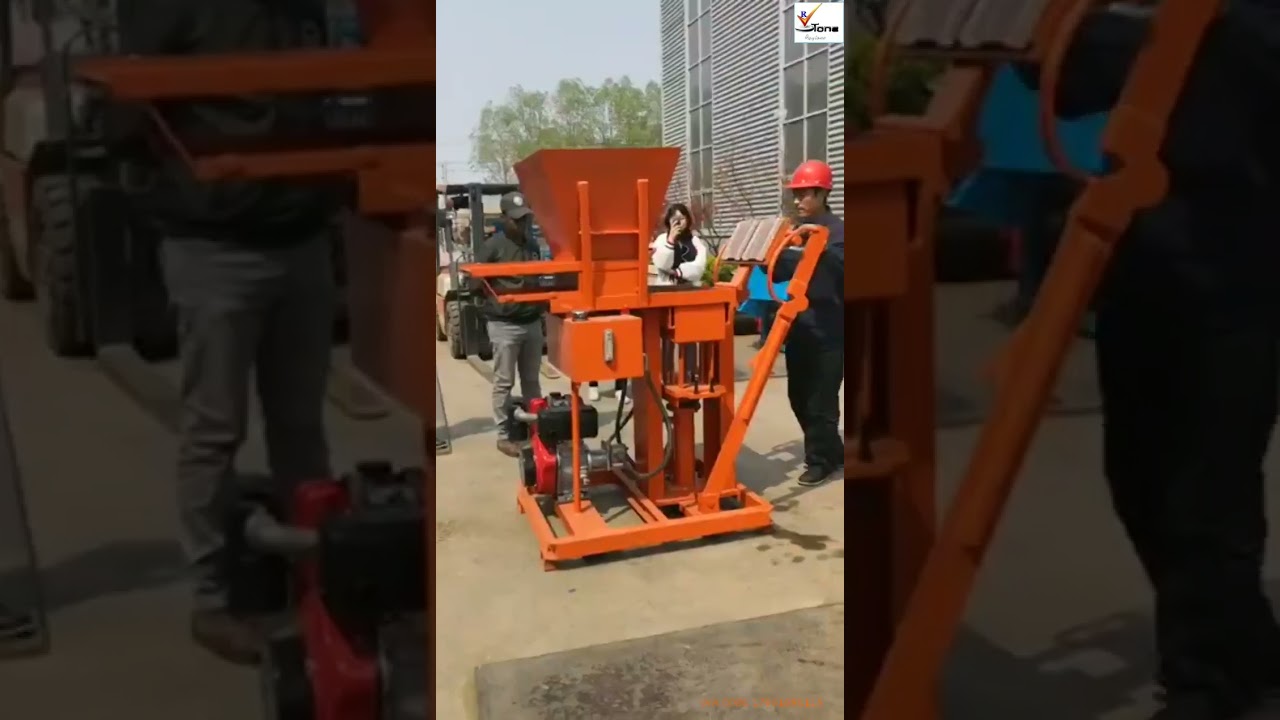 Qts2-25 Hydraulic Clay Brick Making Machine Soil Block Machine