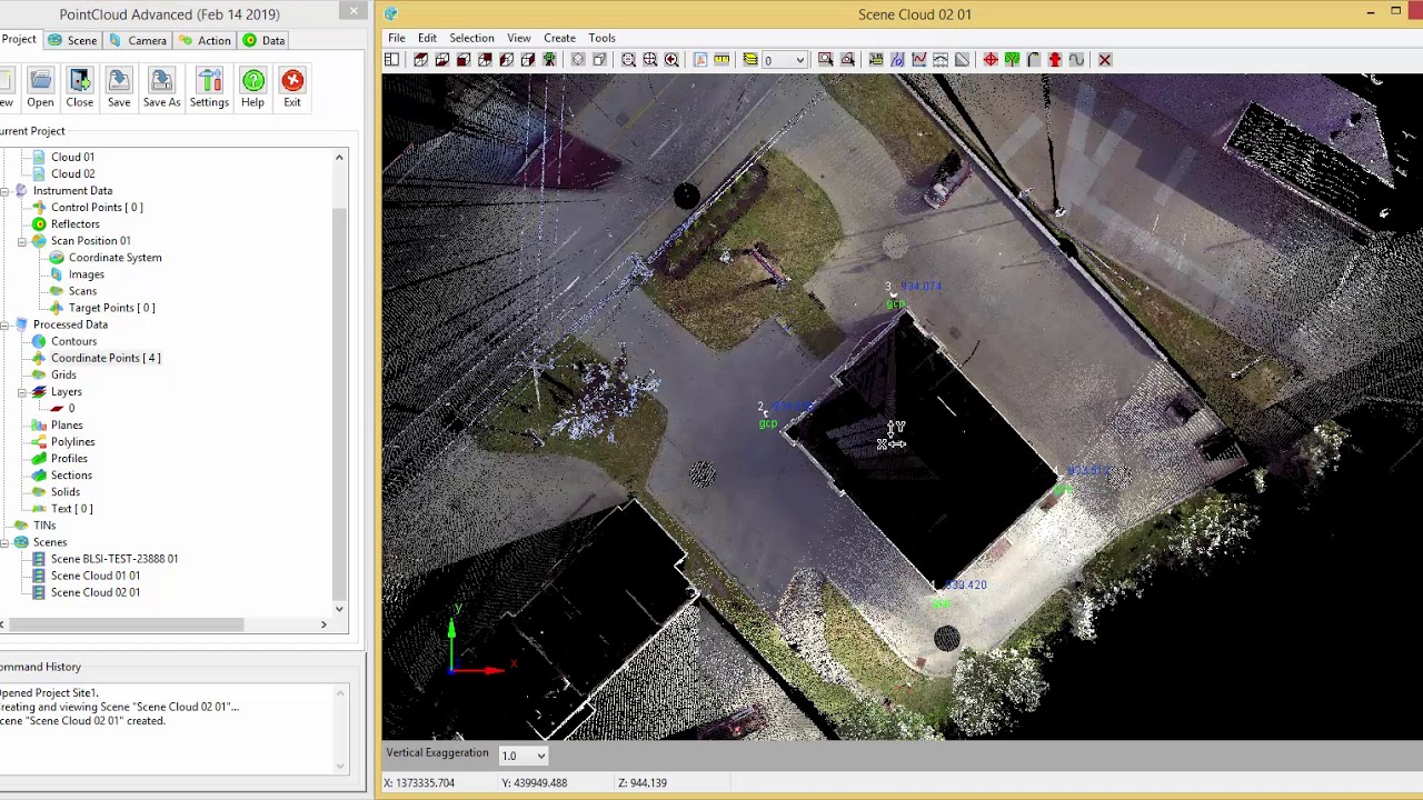 2) Carlson Point Cloud - Register Command