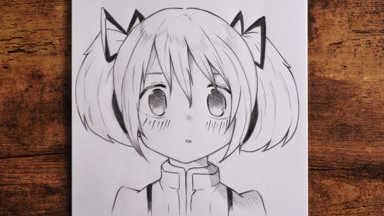 How to Draw Anime Girl | Easy Tutorial step by step