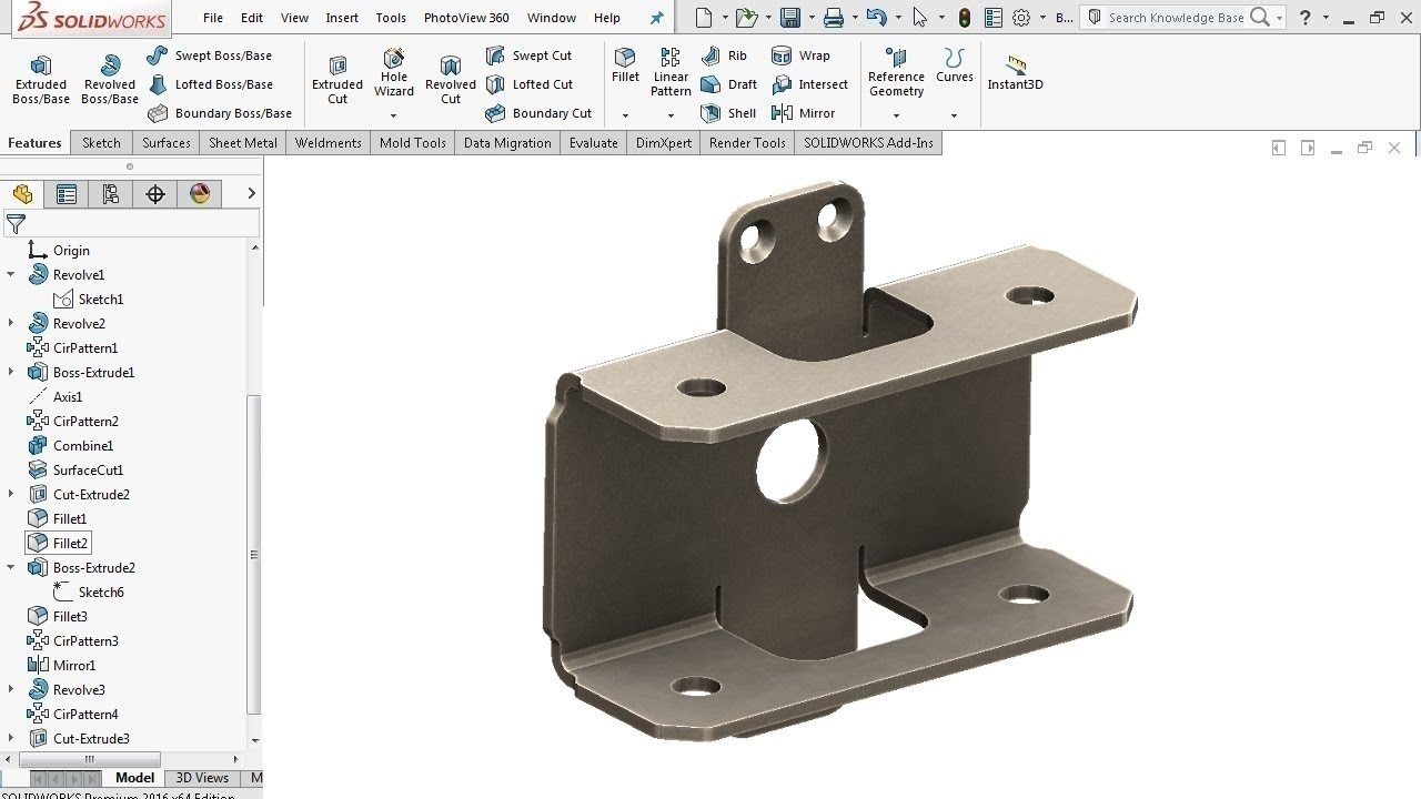Расширенные возможности листового металла — SolidWorks