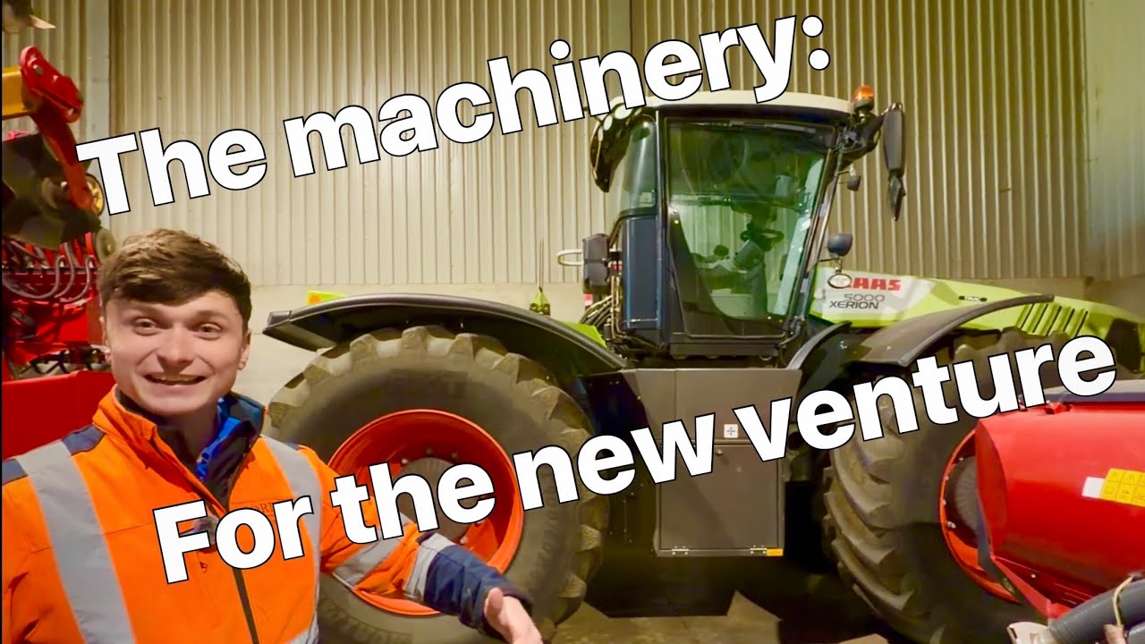 Farm update 410 In depth look at the machinery which will be working here in the new arrangement. 