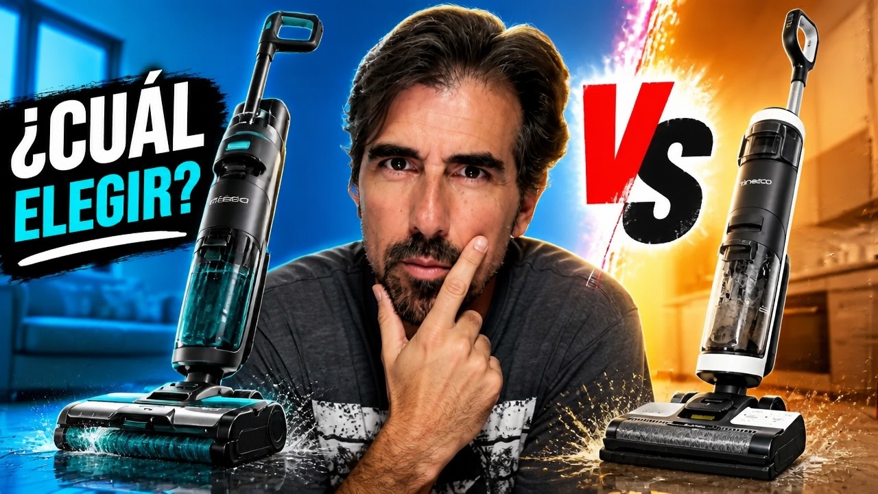 🥇Cecotec Freego Vacuum&Wash Spray VS Tineco Floor One S3🔴