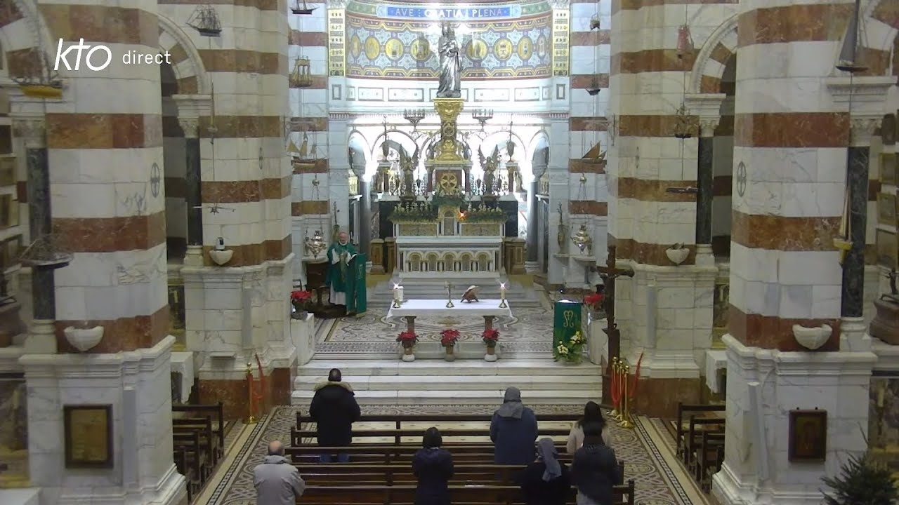 Messe à Notre-Dame de la Garde du 13 janvier 2025