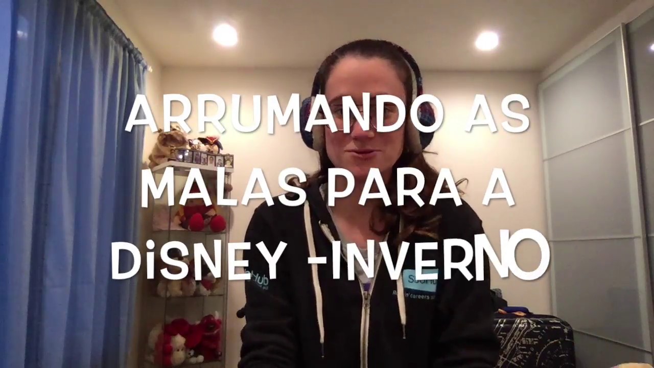 Arrumando as Malas para a Disney - Inverno