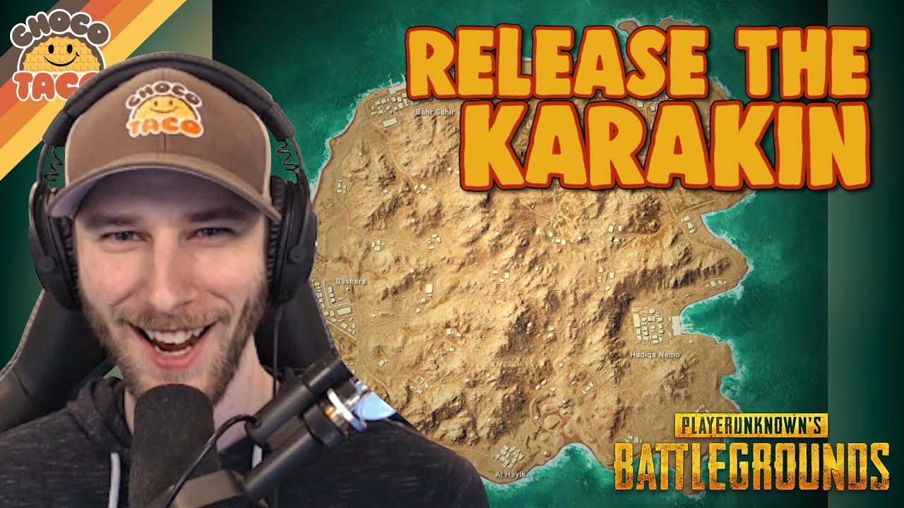 chocoTaco знакомится с новой картой PUBG «Каракин» — геймплей PUBG