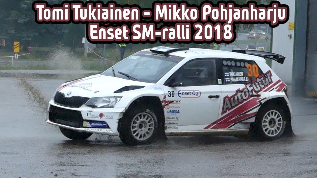 Tomi Tukiainen - Enset SM-ralli 2018