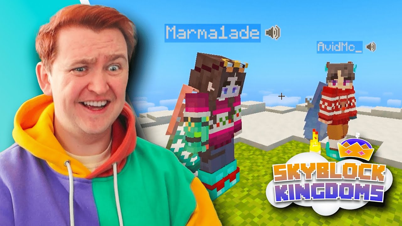Smajor Gets PRANKED On THE SKYBLOCK KINGDOMS SMP?!