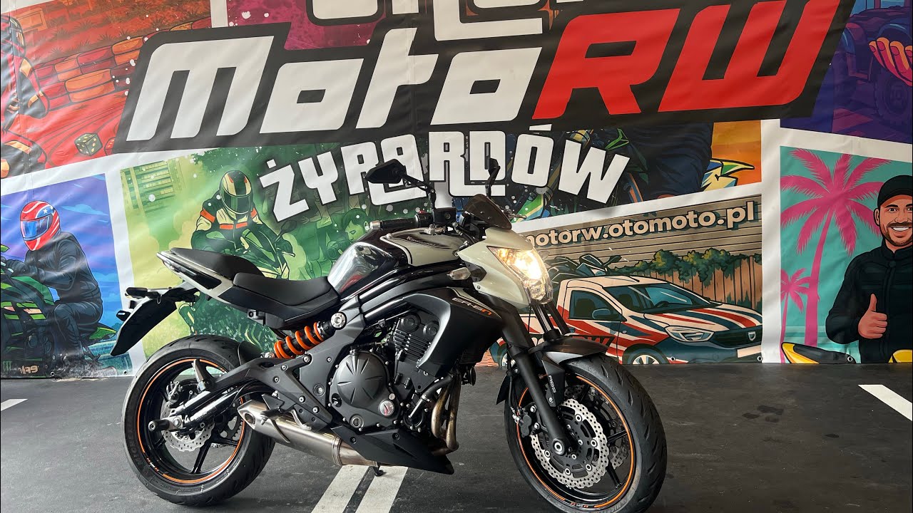 Kawasaki ER6N ABS Pełna Moc 2016 MotoRW