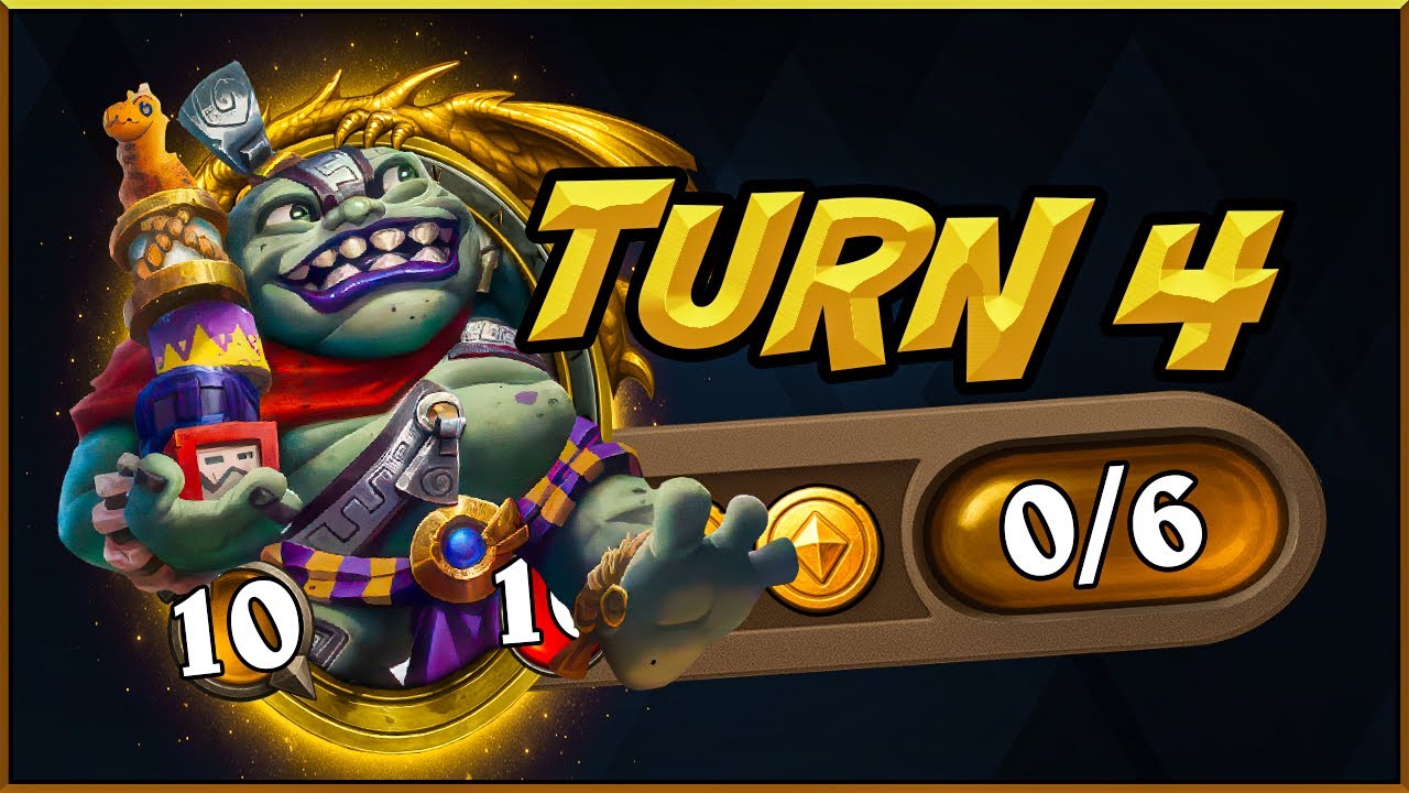 Golden OP BUDDY on TURN 4! | Hearthstone Battlegrounds
