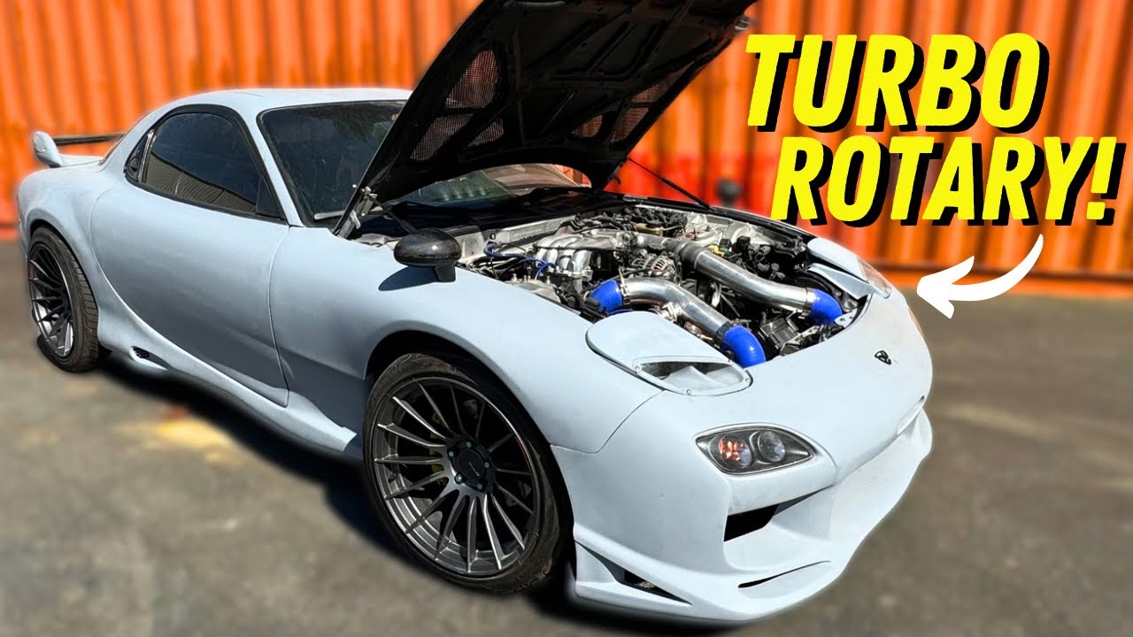 Я купил ХОРОШУЮ Mazda Rx7, НЕВИДИМУЮ!
