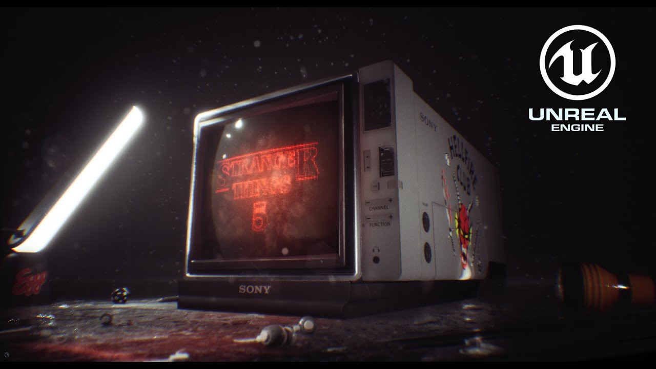 UNREAL ENGINE - STRANGER THINGS - fan art