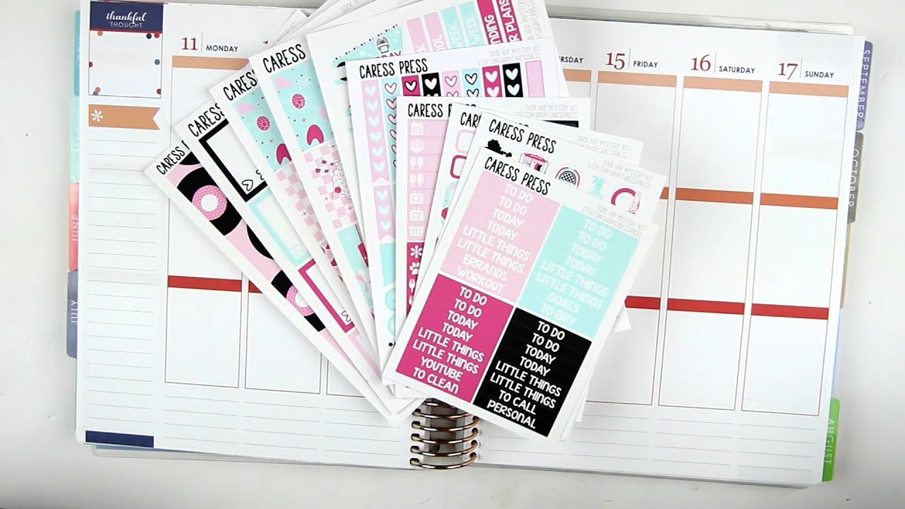 Plan With Me | Sock Hop/Grease (CaressPress)