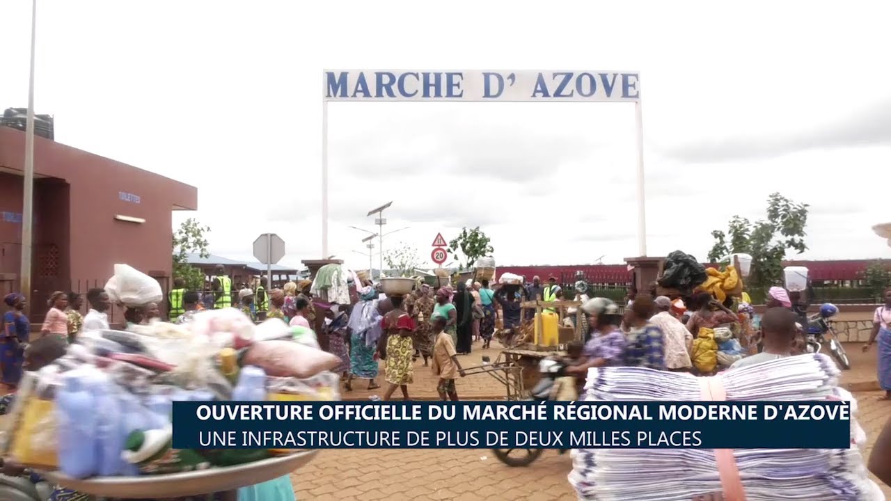 Ouverture officielle du marché régional moderne d’Azovè