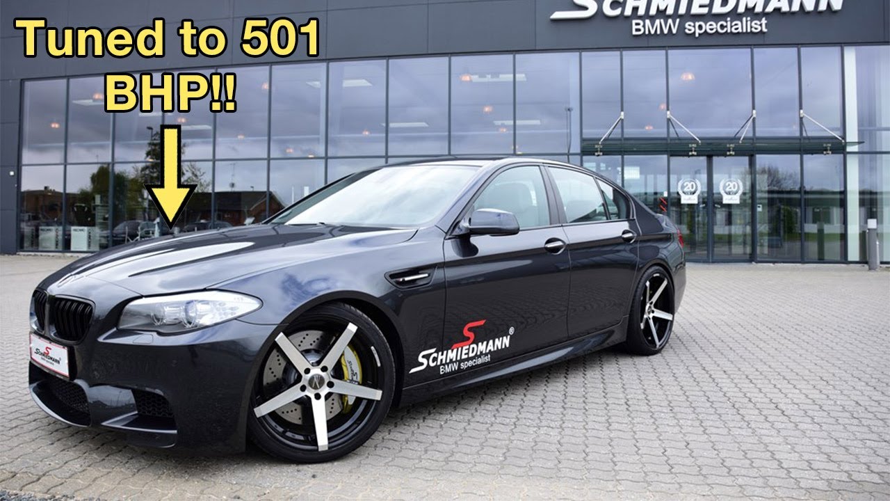 Tuning a BMW F10 550i from 407 to 531 BHP!! Schmiedmann -S5- on the road.
