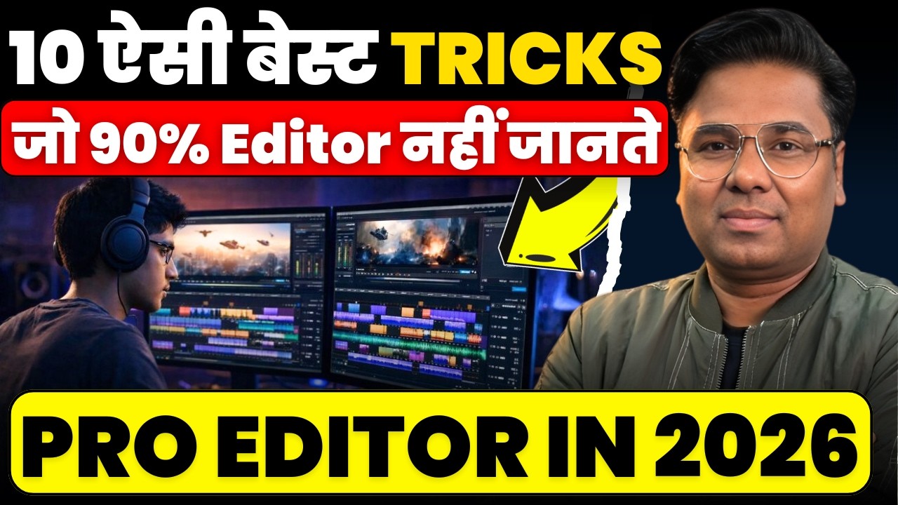 12 साल की मेहनत सिर्फ 15 मिनट में! Pro Editor बनने के 10 तरीके 🚀