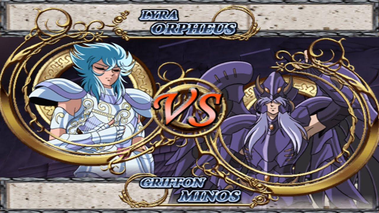 Lyra Orpheus vs Griffon Minos - Saint Seiya: The Hades
