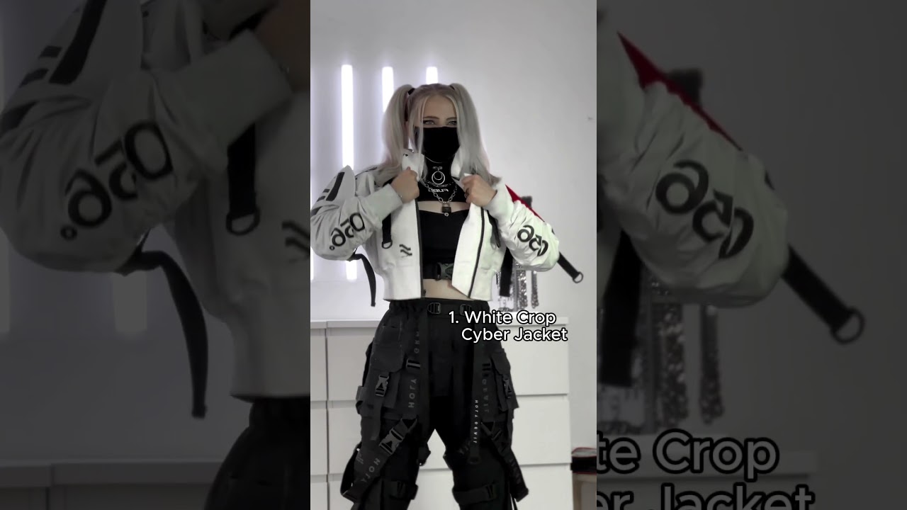 Favorite Techwear Jackets Pt.1 #shorts #techwear #cyberpunk #cyberpunk2077 7