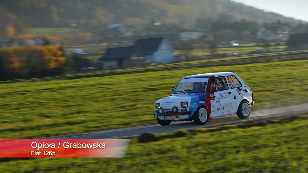 Daniel Opioła / Dominika Grabowska - Fiat 126p | Rajd Cieszyńska Barbórka 2024