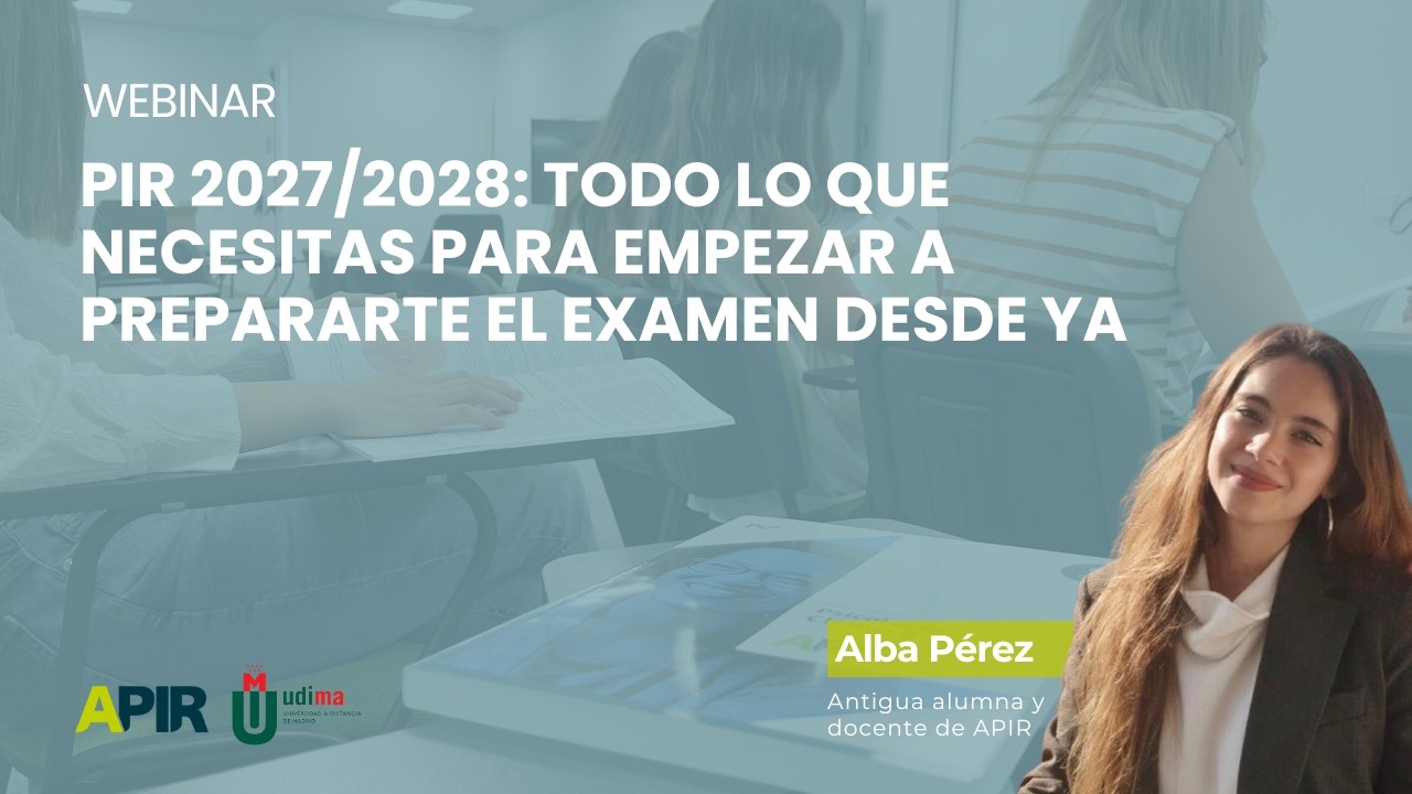 ¿Pensando en presentarte al PIR2027 o 2028? Empieza a prepararte el examen con Curso 11 meses