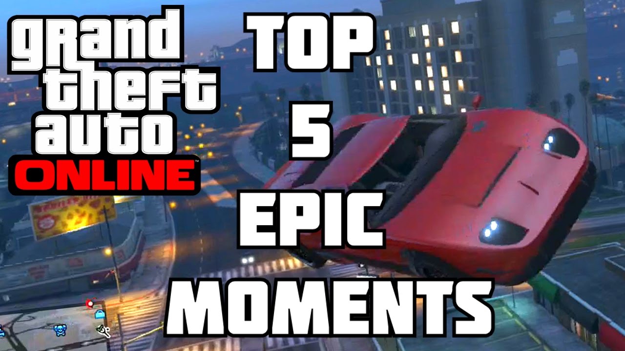 GTA 5 - Top 5 Epic Moments (GTA V Random Moments)