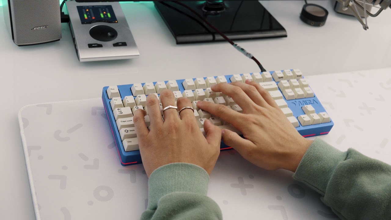 Mira with lubed Holy Pandas Typing Sounds ASMR