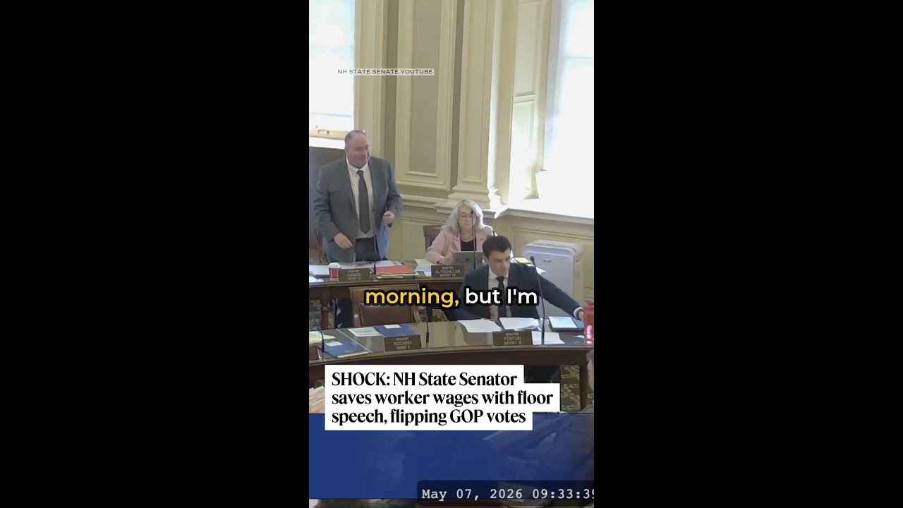 A New Hampshire senator&rsquo;s speech changed Republican votes in real time