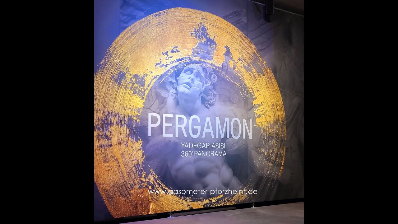 Pergamon, das neue 360° Panorama im Gasometer Pforzheim