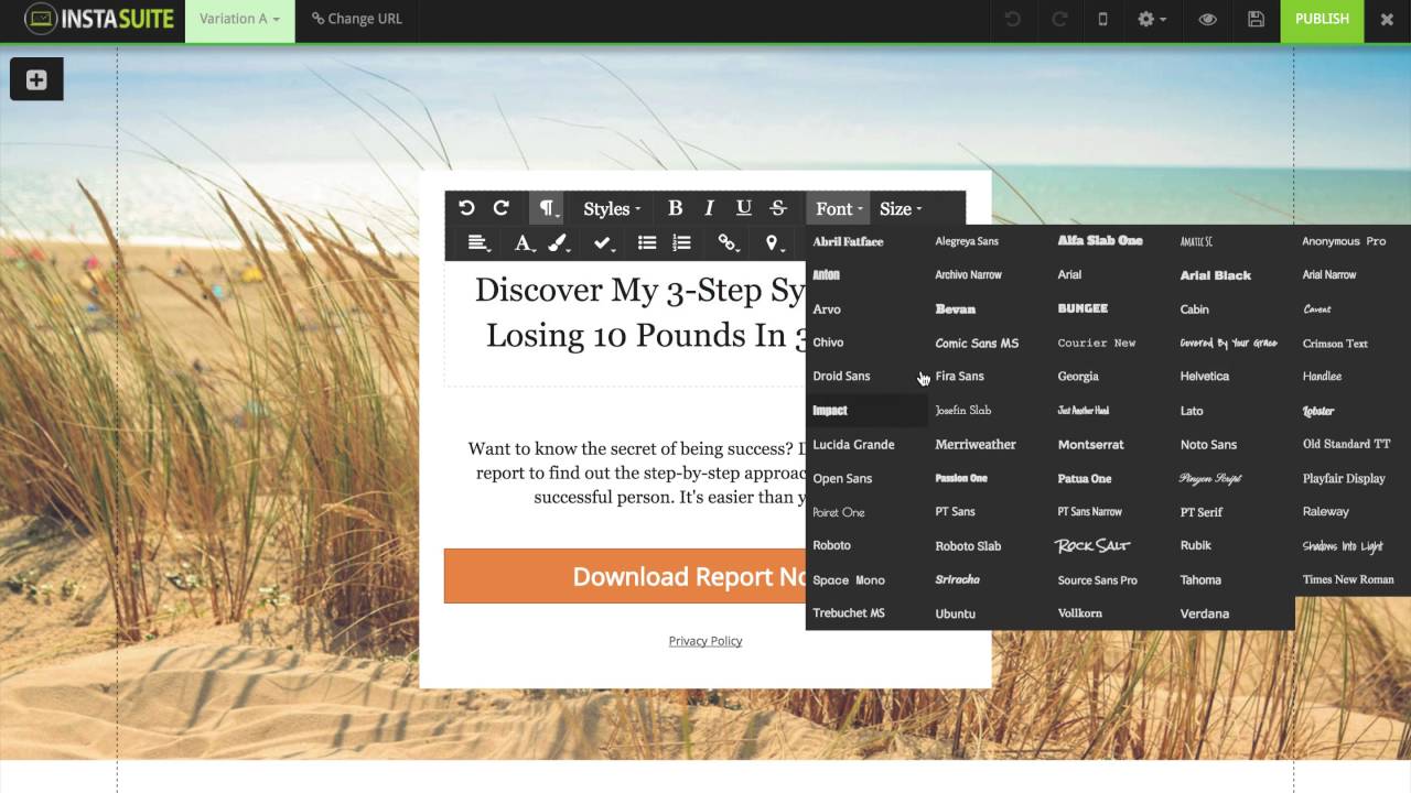 InstaSUITE | Funnel Creation Demo