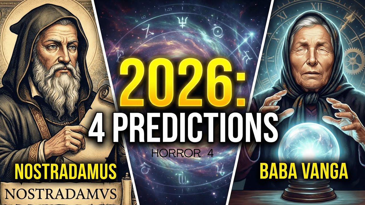 4 Terrifying Predictions for 2026 (Nostradamus & Baba Vanga)
