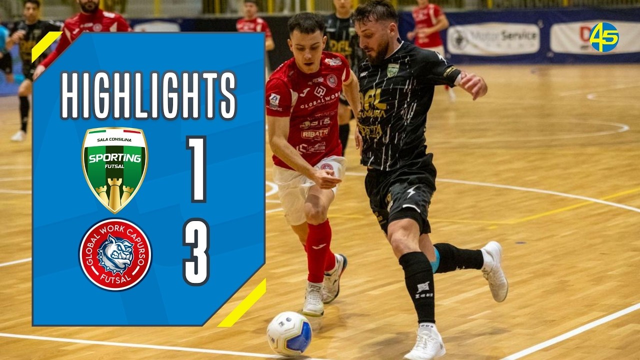 Sala Consilina-Global Work Capurso 1-3 | HIGHLIGHTS | Serie A 2025-26