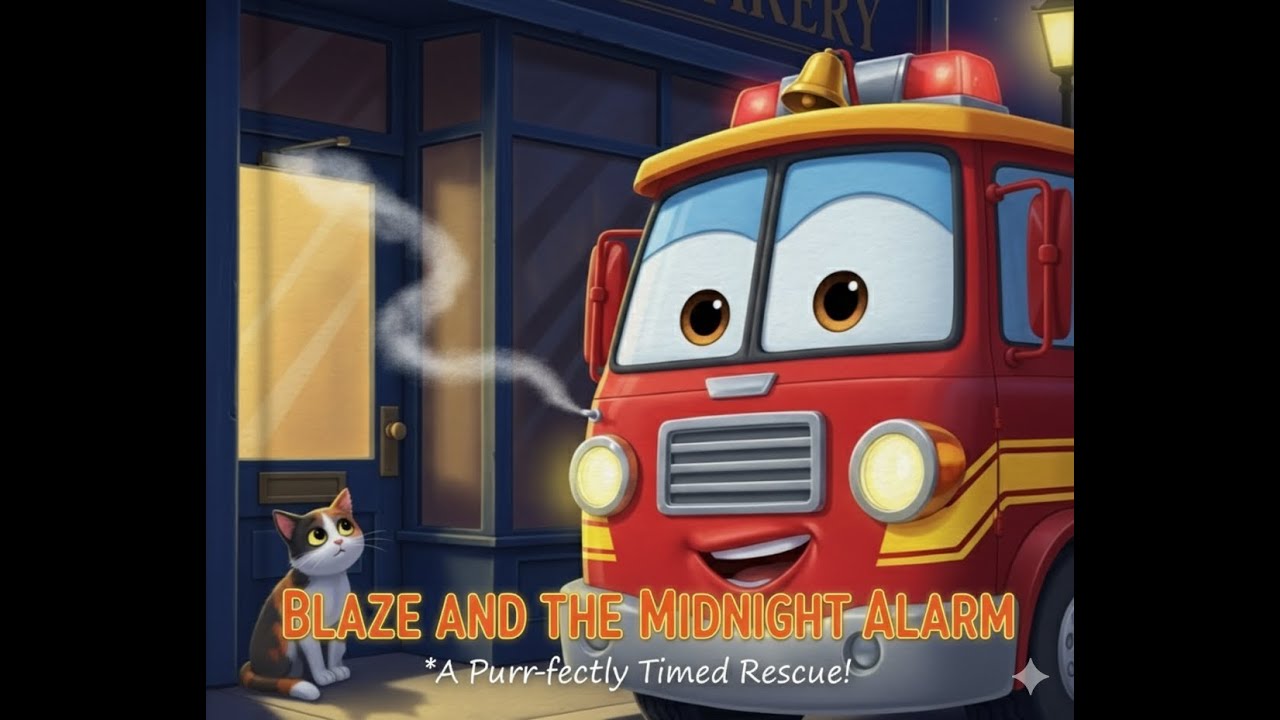 Blaze and the Midnight Alarm - Storytime