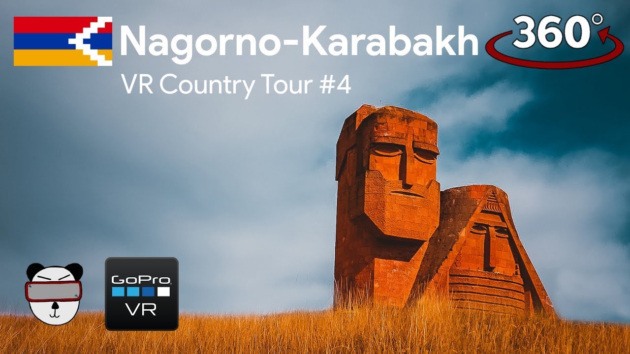 🗺VR Country Tours | #4: Nagorno-Karabakh 🇦🇲 🇦🇿【360 Video】