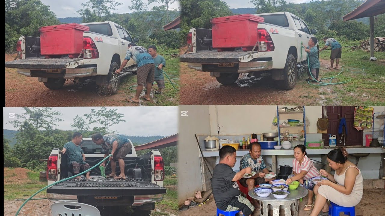 Txiv wb ntxuav tsheb yuav xa txiv thiab niam lawv mus tsev 27/05/2025