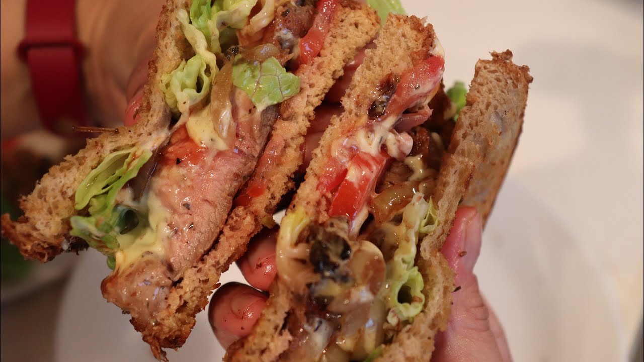 Tasty Beef Steak Sandwich